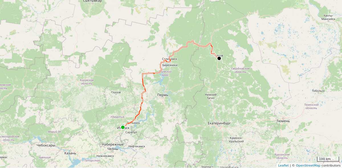 Route map