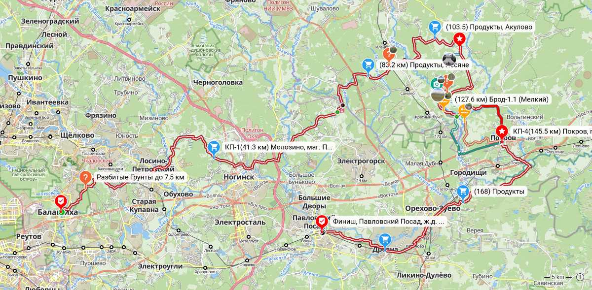 Route map