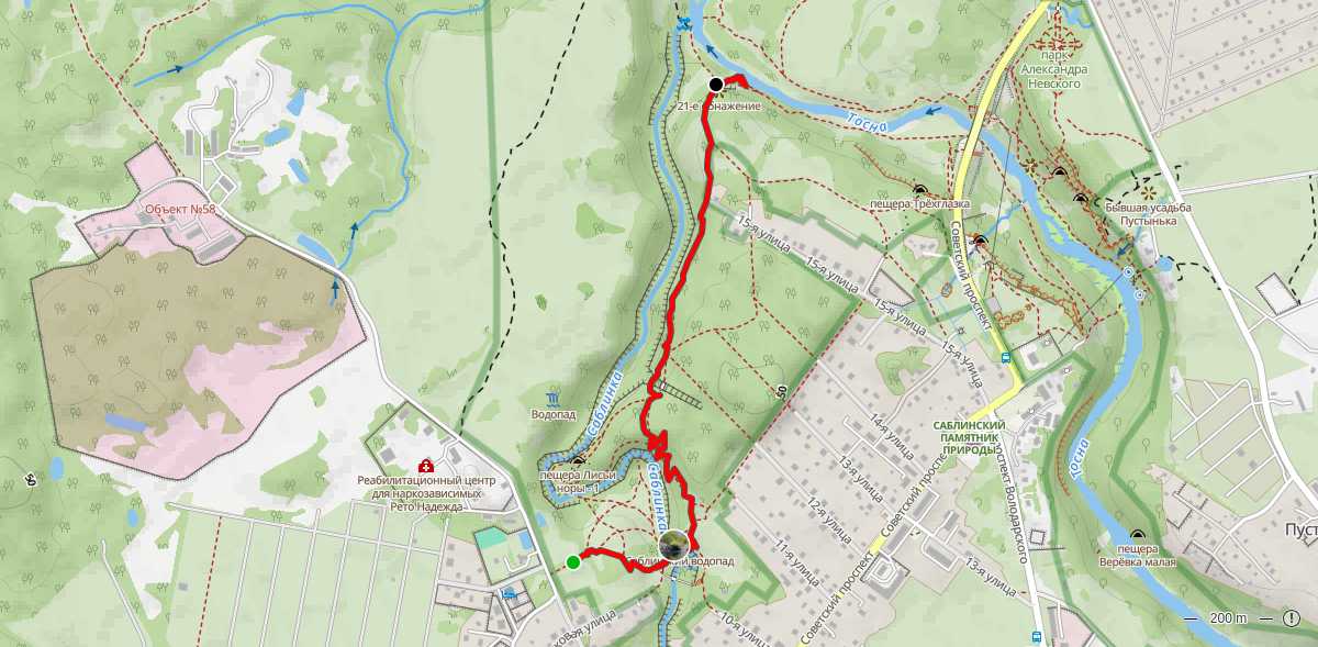 Route map