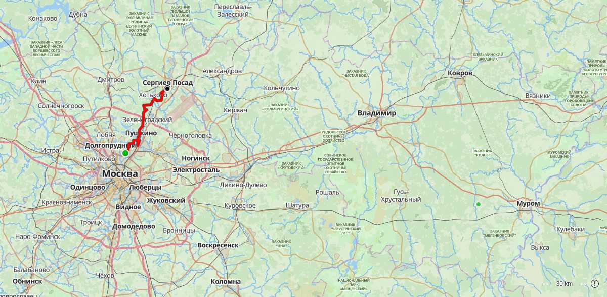 Route map