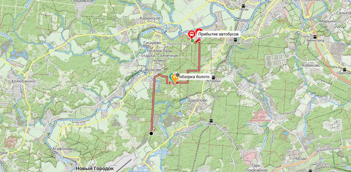 Route map