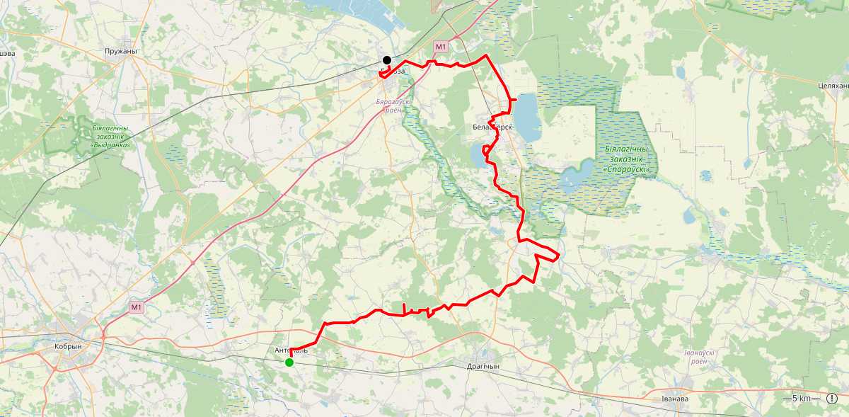 Route map