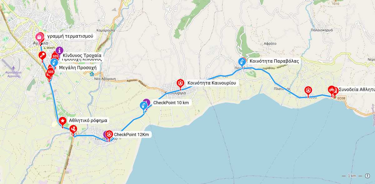 Route map