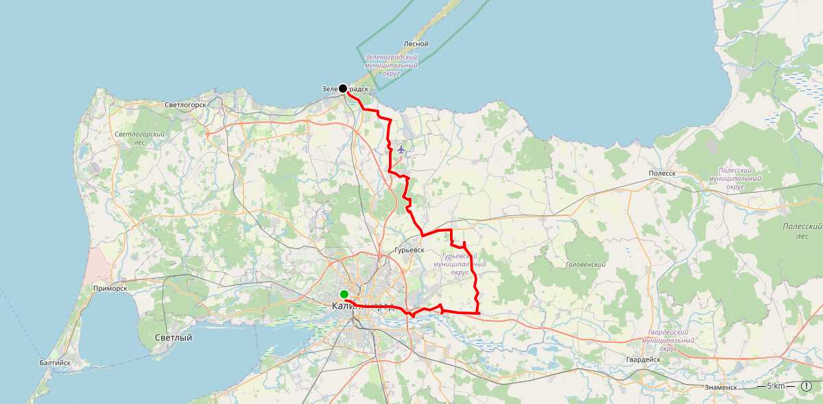 Route map