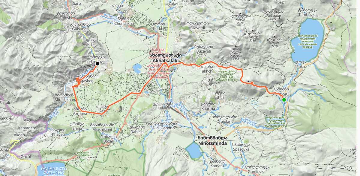 Route map