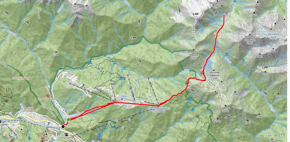 Route map