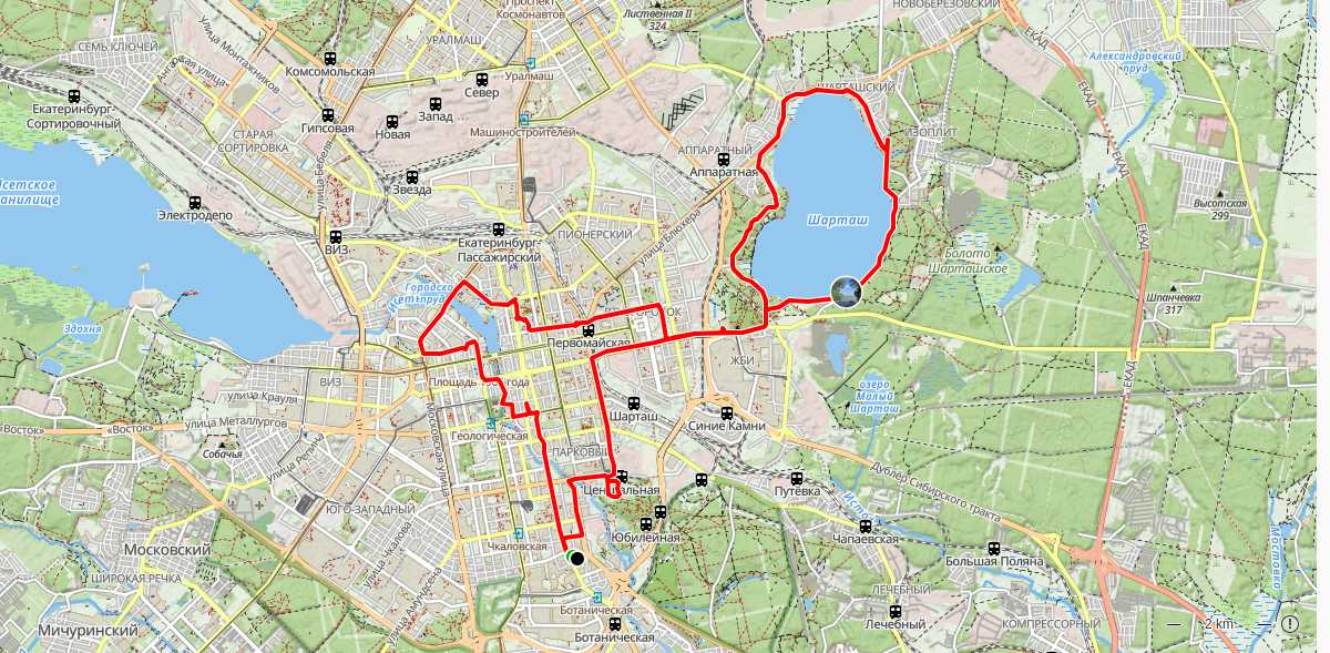Route map