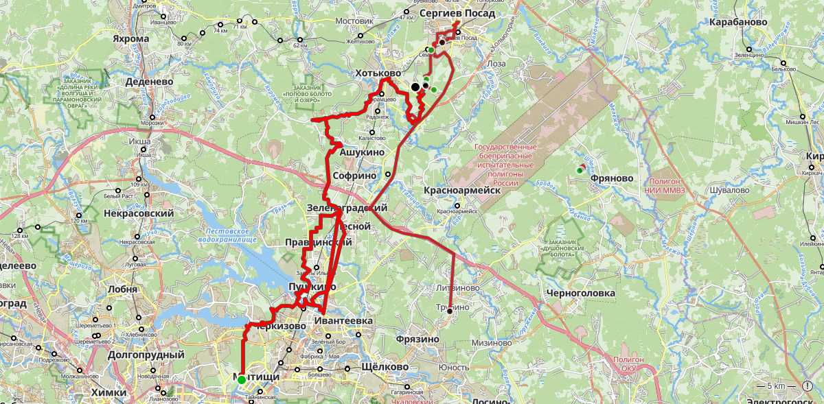 Route map