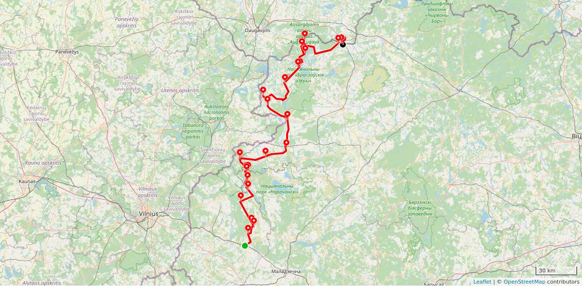 Route map