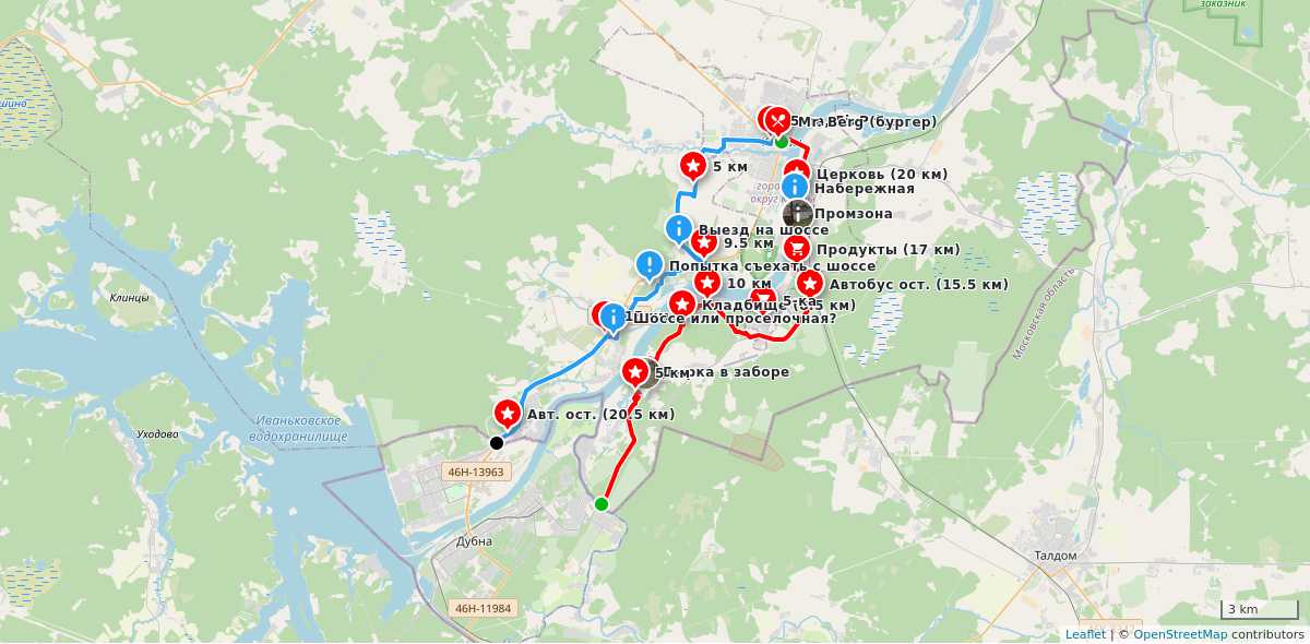 Route map