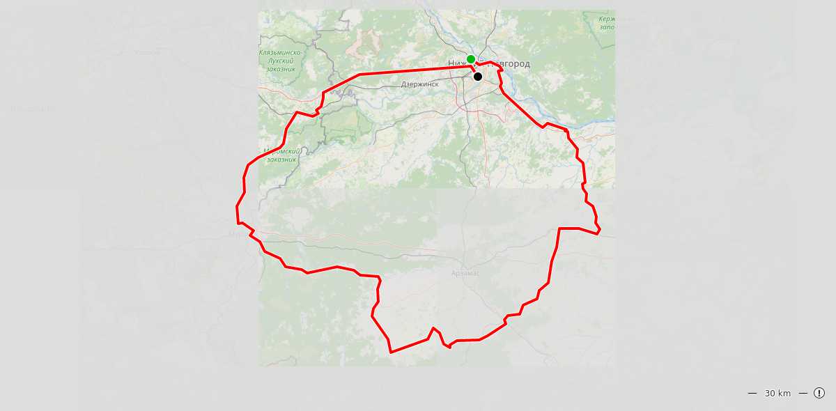 Карта маршрута