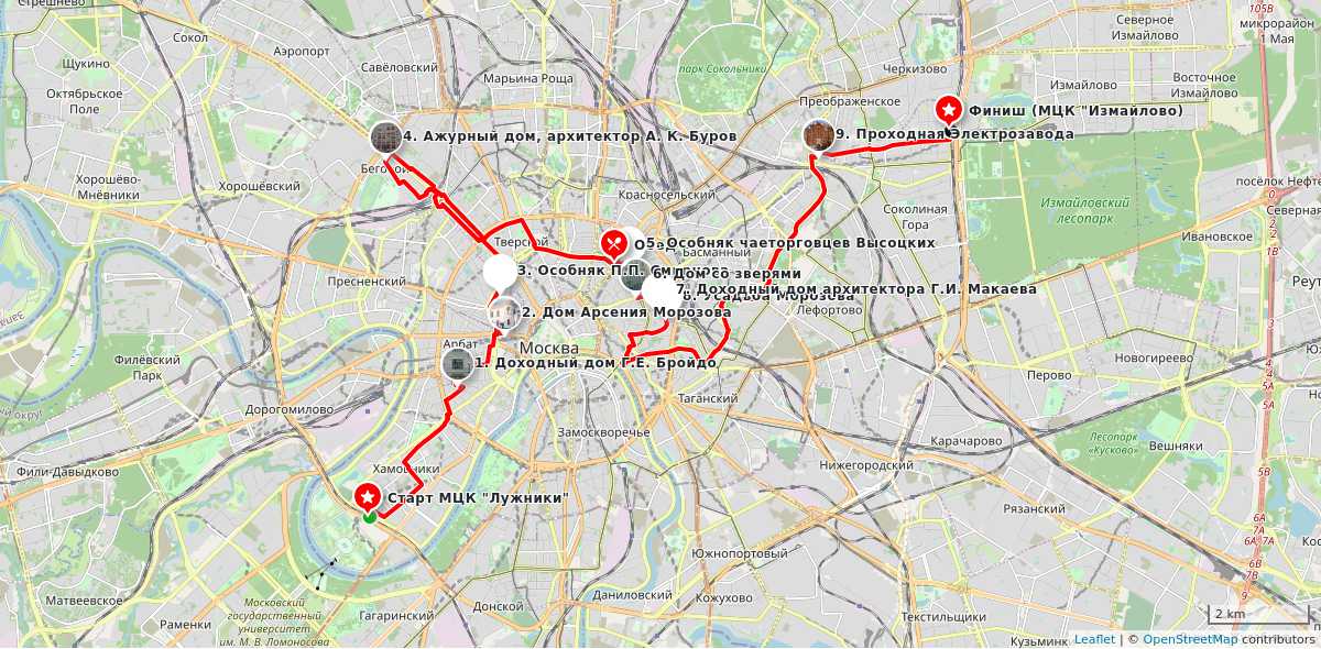 Route map