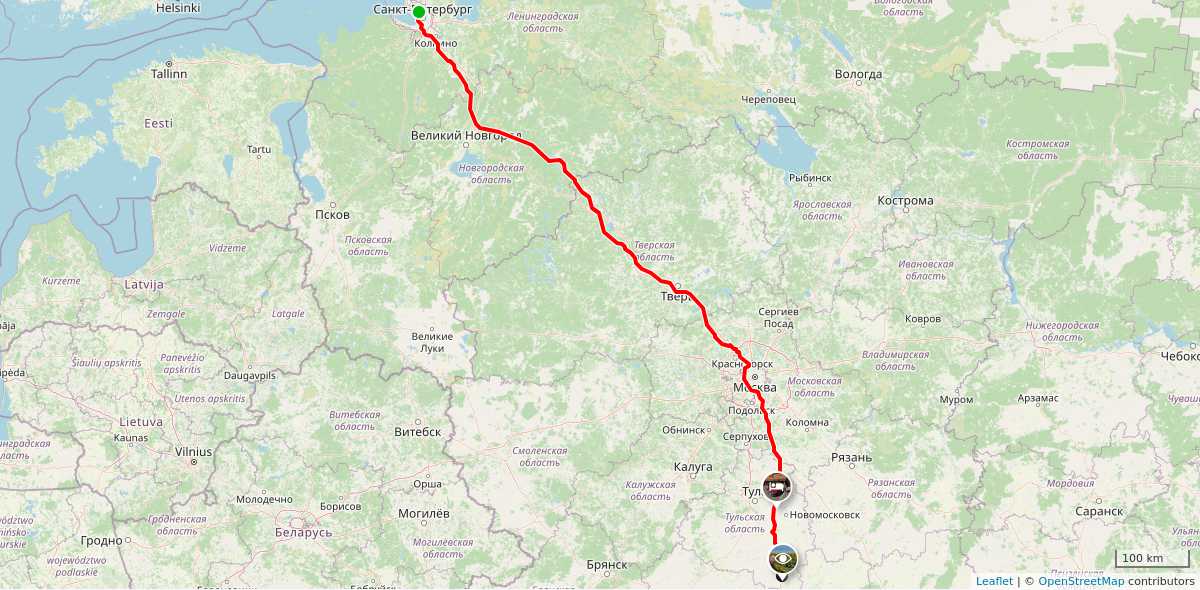 Route map