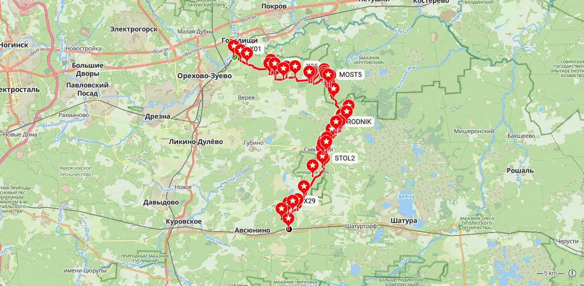Route map