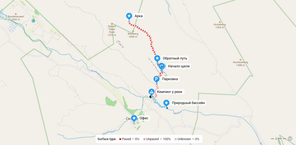 Карта маршрута