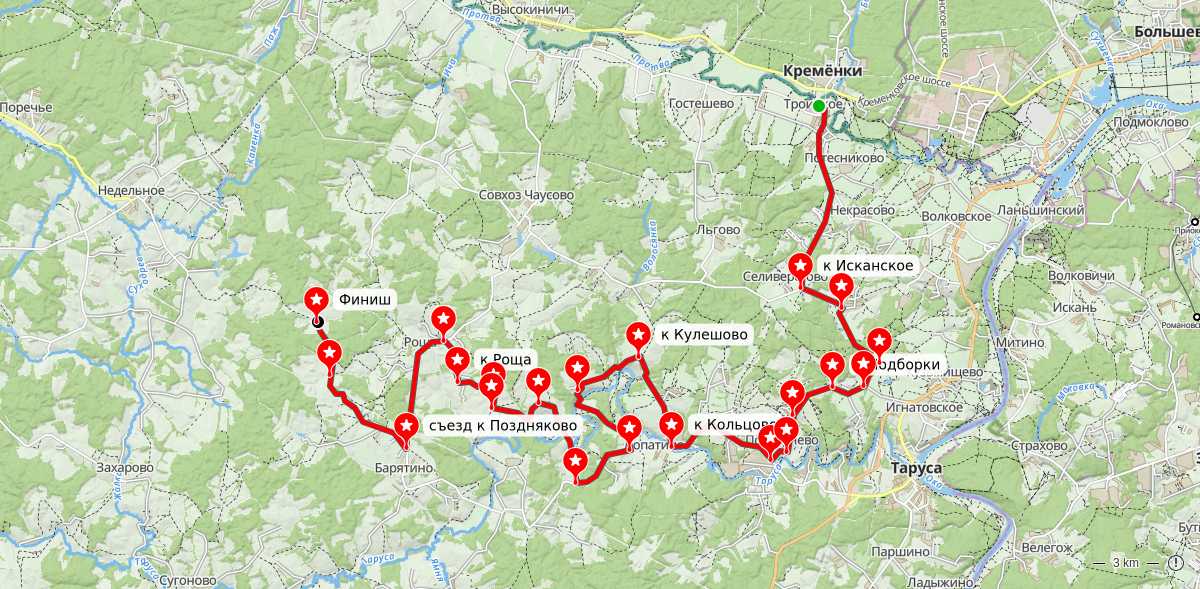 Route map
