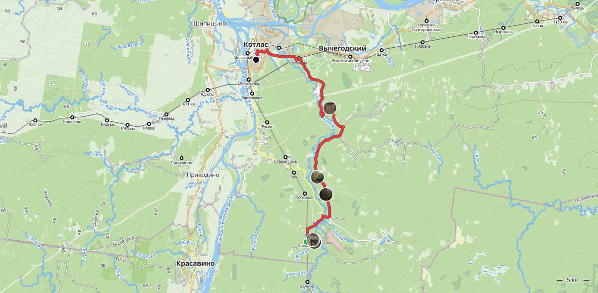 Route map