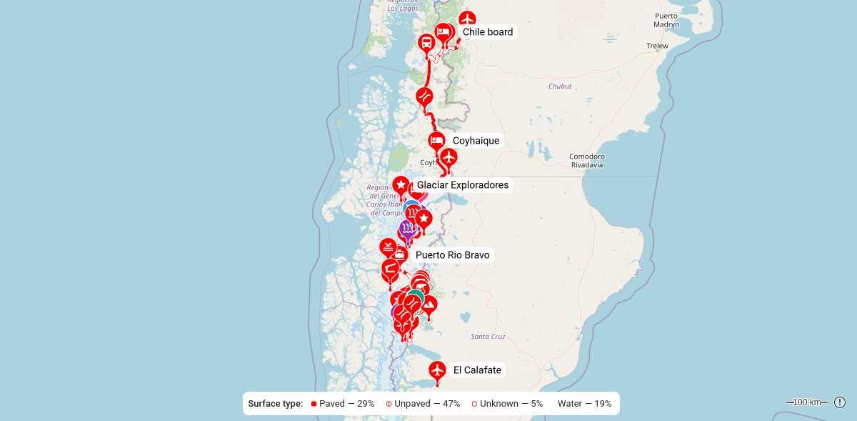 Route map