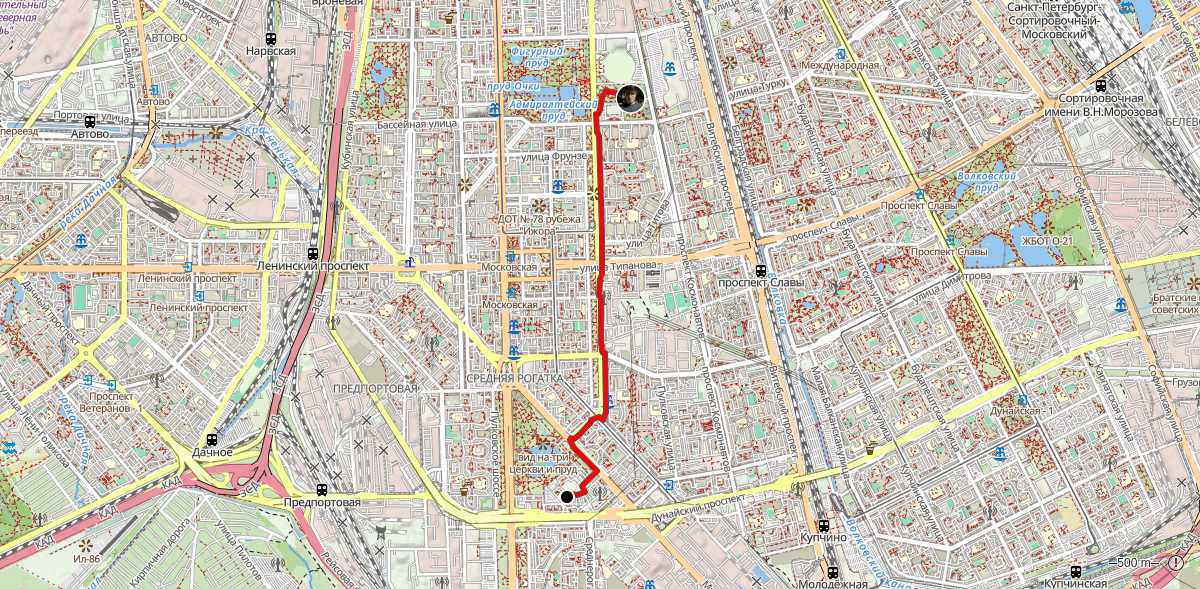 Route map