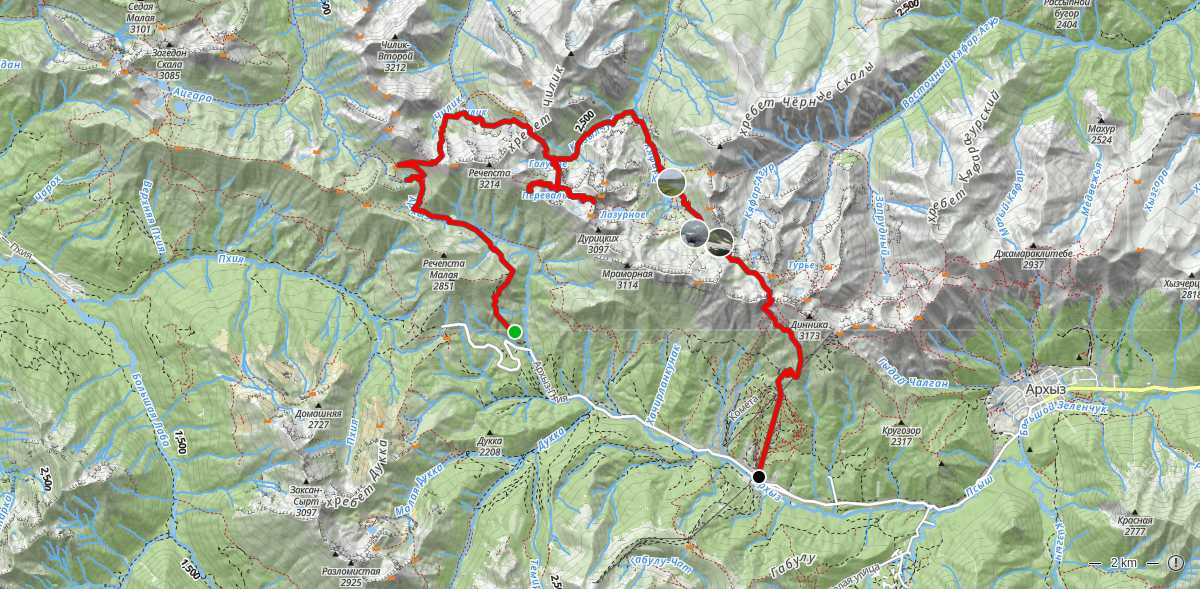 Route map