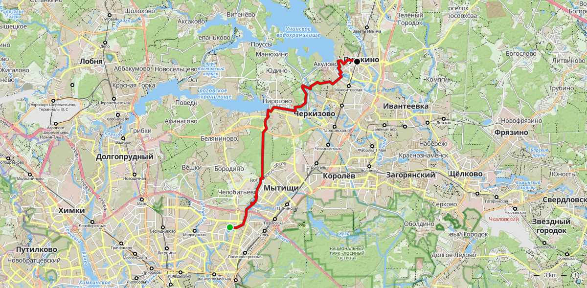 Route map