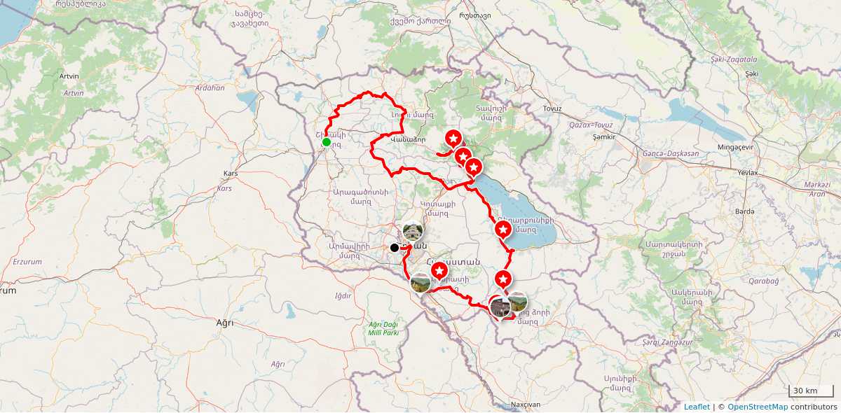 Route map