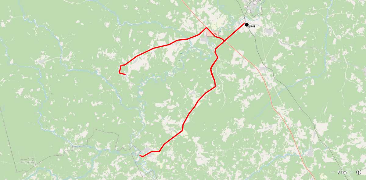 Карта маршрута