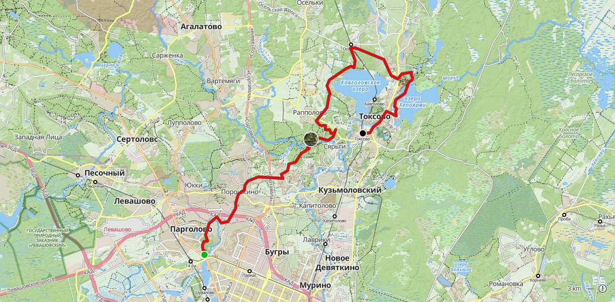 Route map
