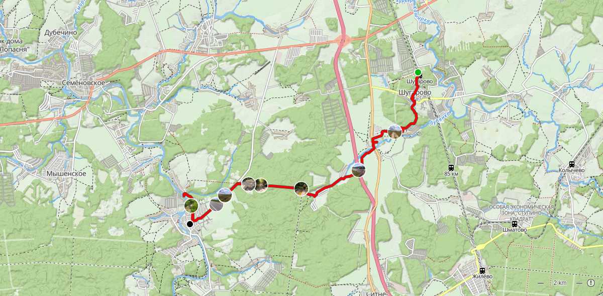 Route map