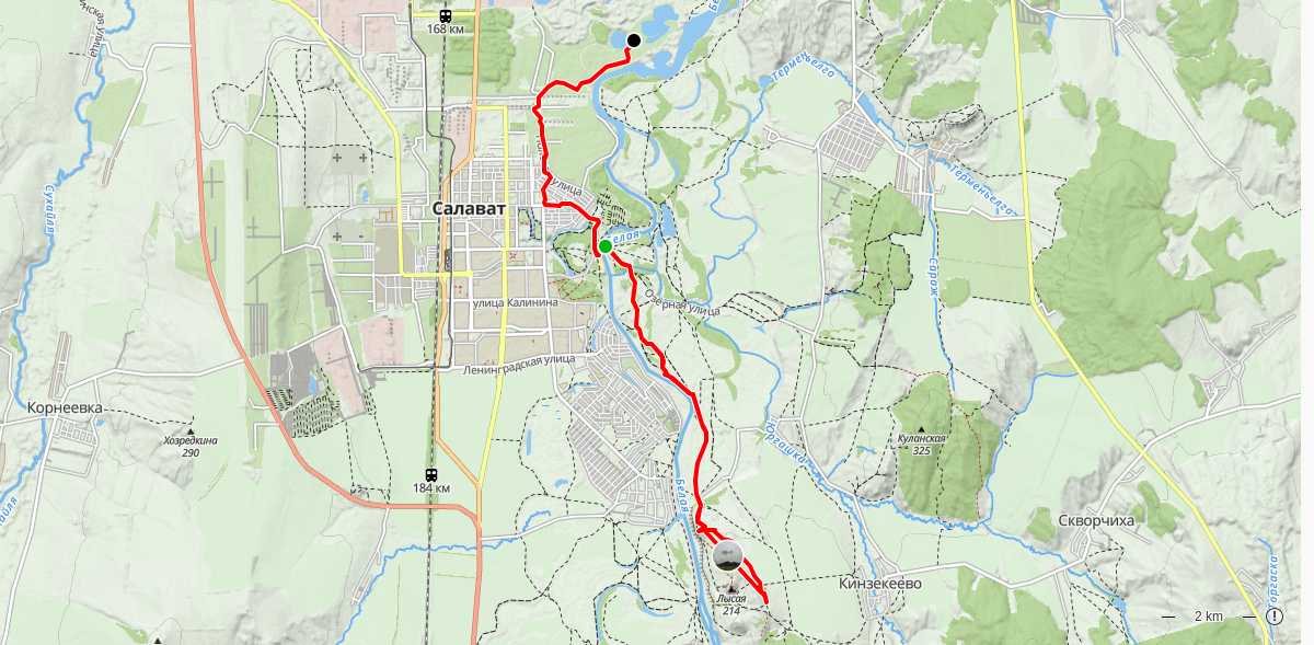 Route map