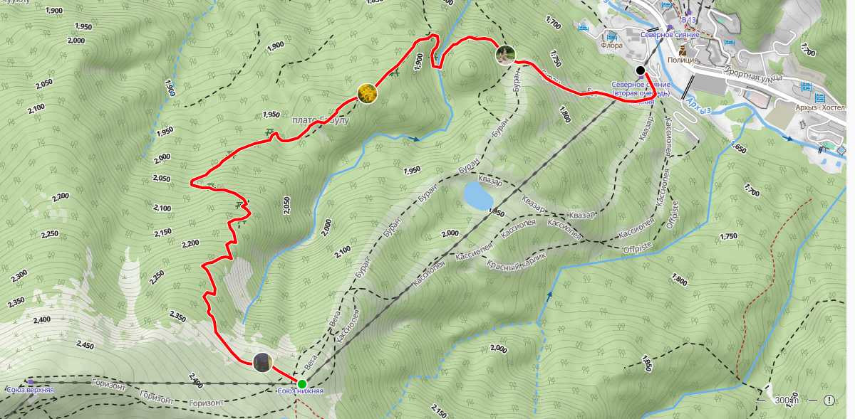 Route map