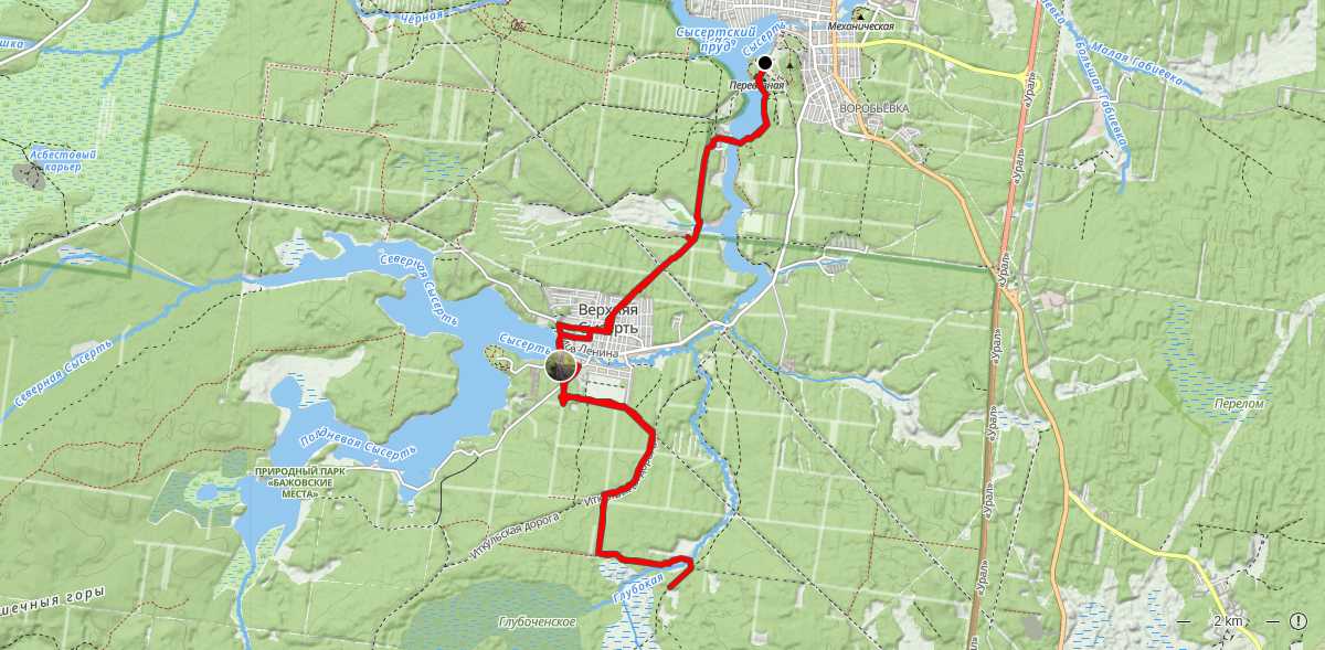 Route map