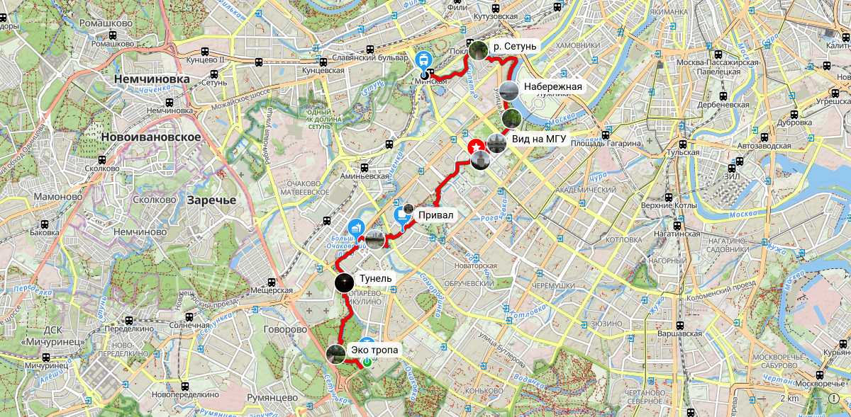 Route map