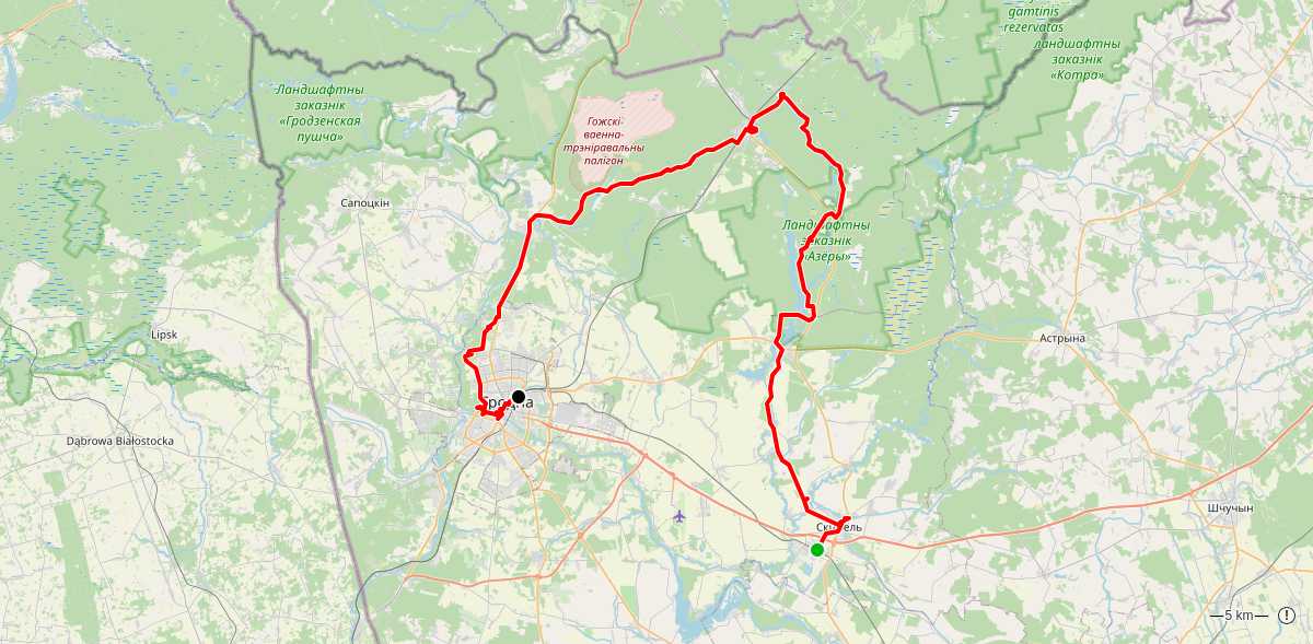 Route map