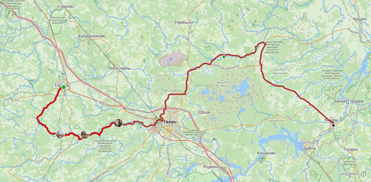 Карта маршрута