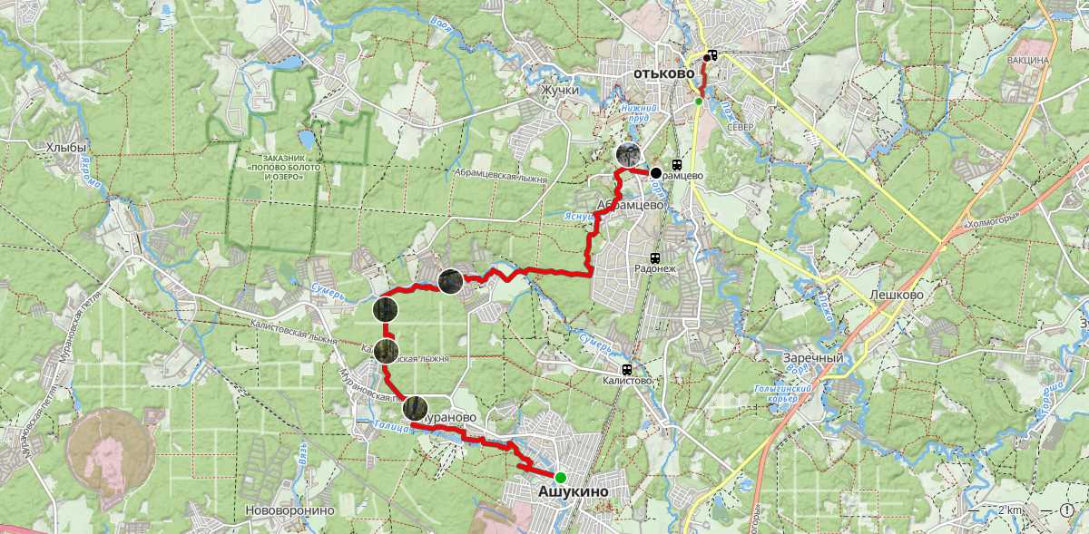 Route map