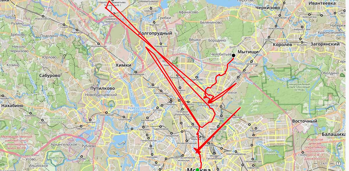 Route map