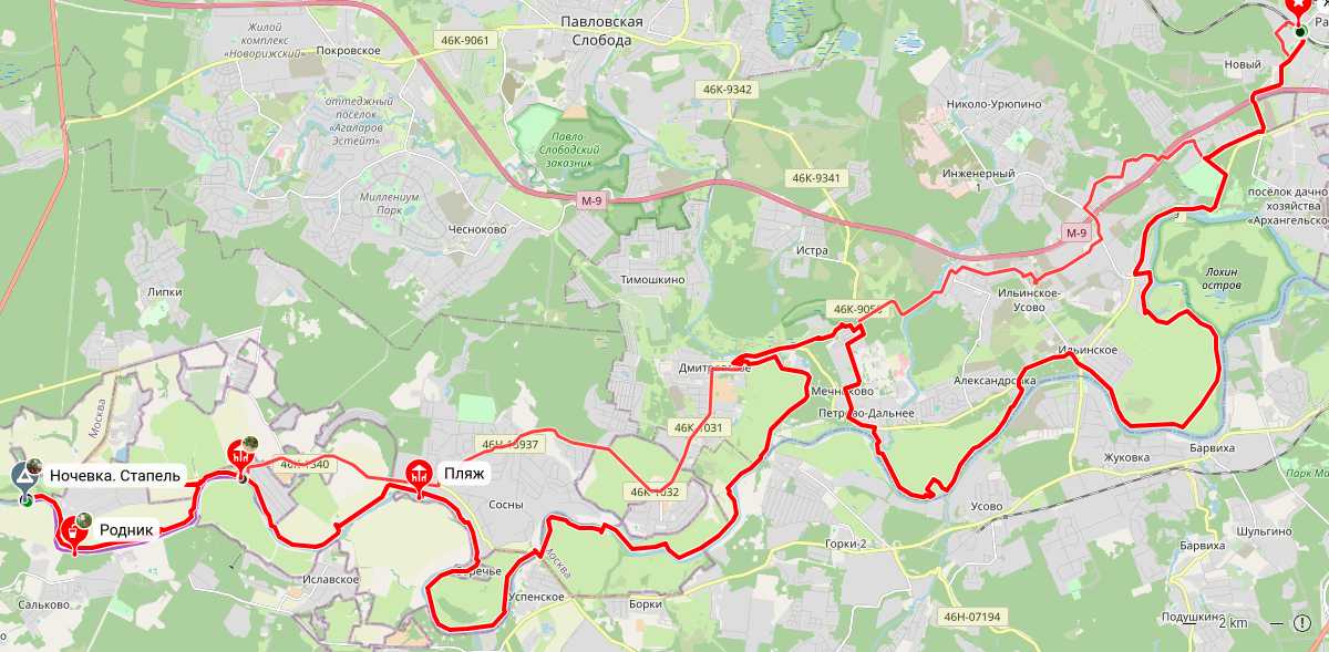 Route map