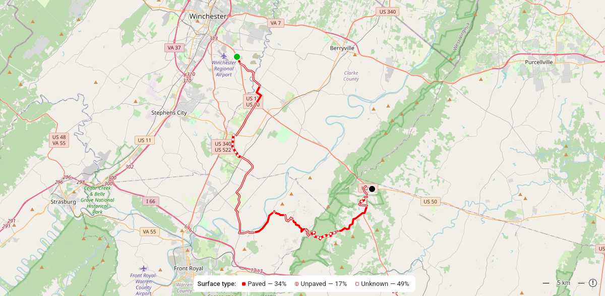Route map