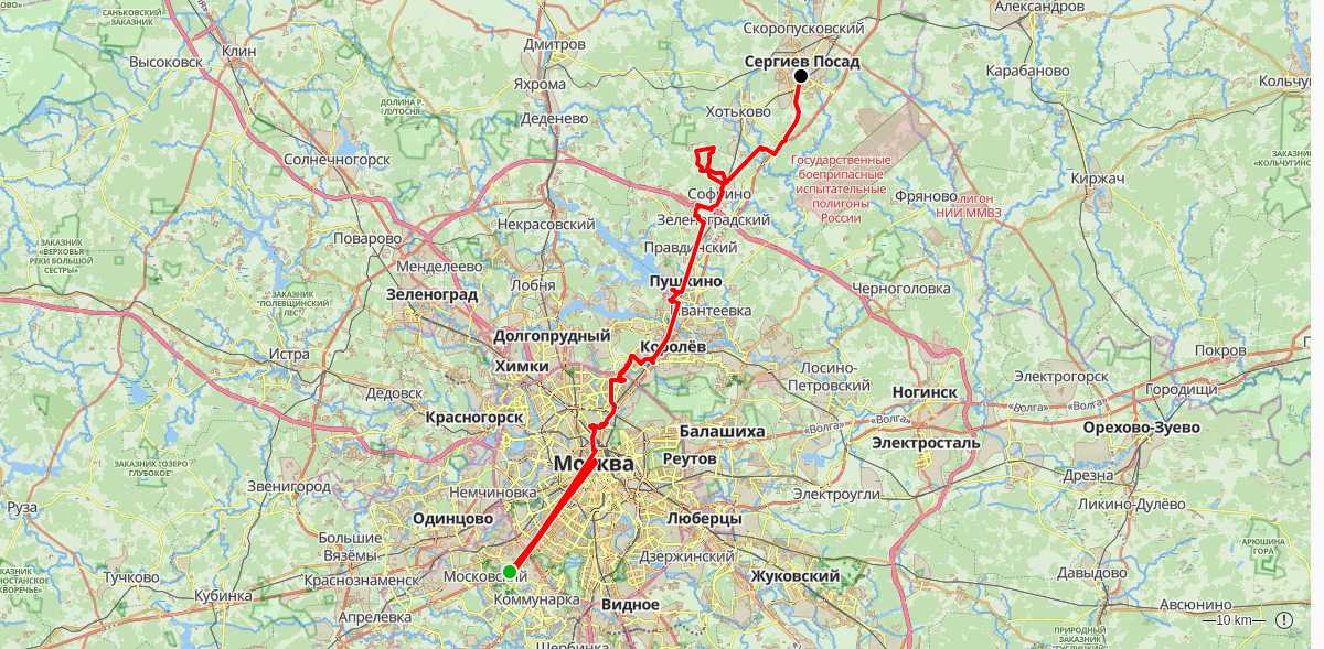 Route map