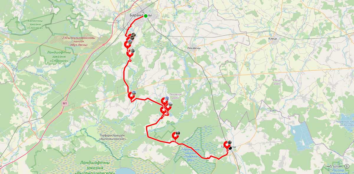 Route map