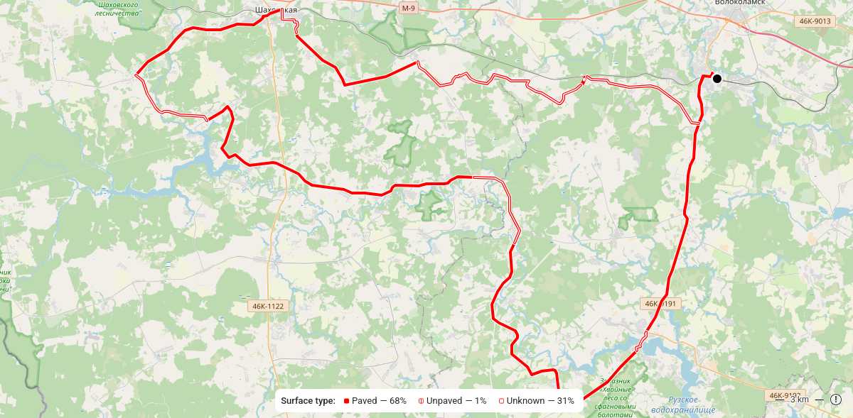 Карта маршрута