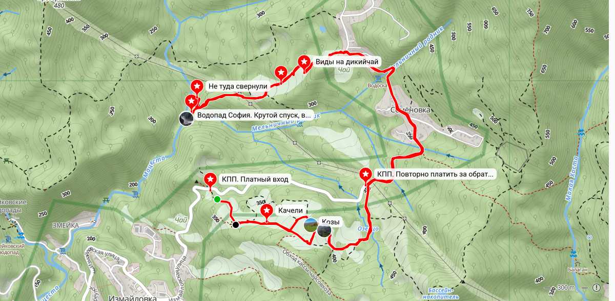 Route map