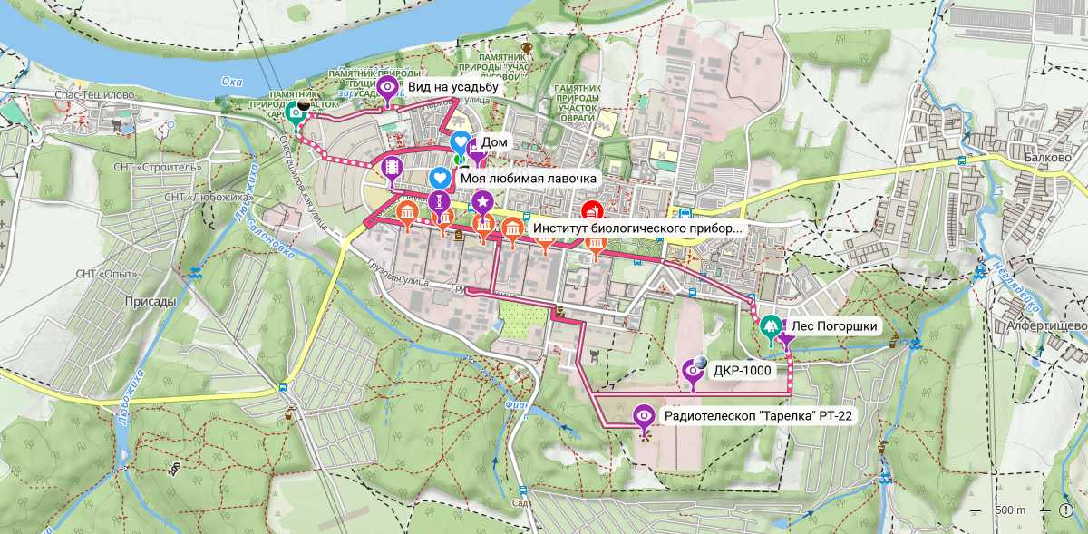 Route map