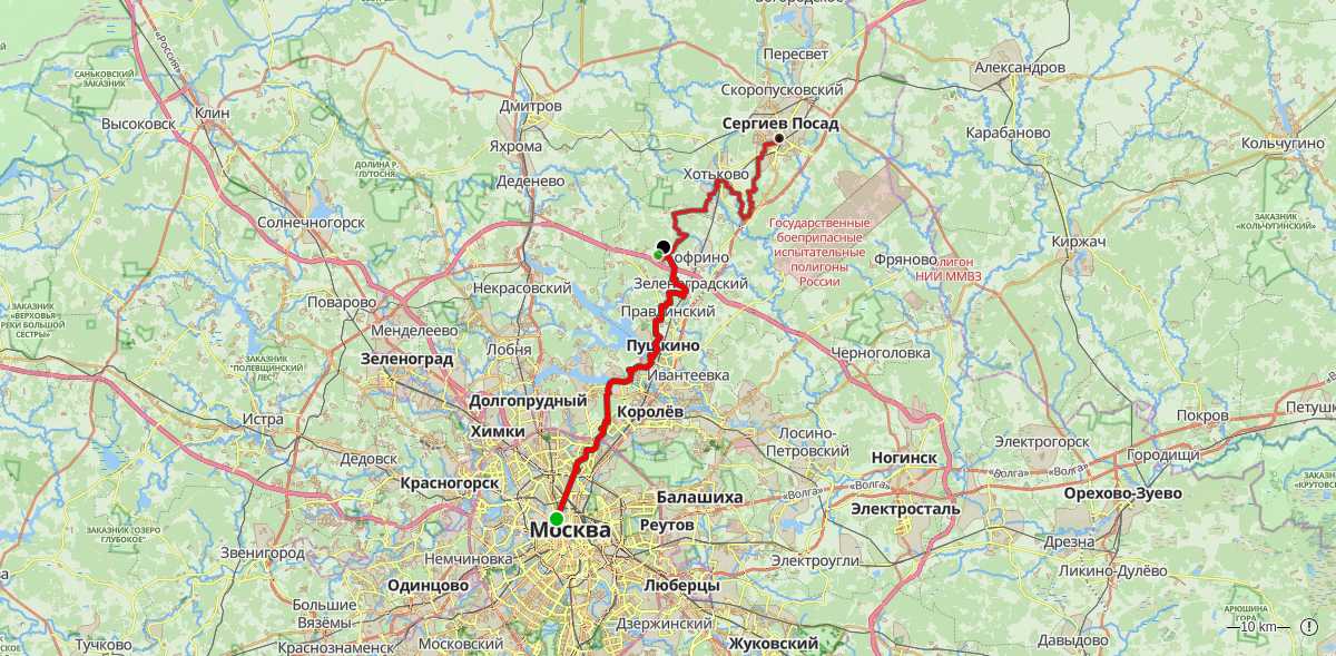 Route map