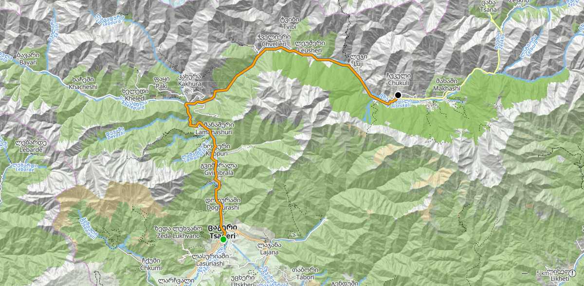 Route map