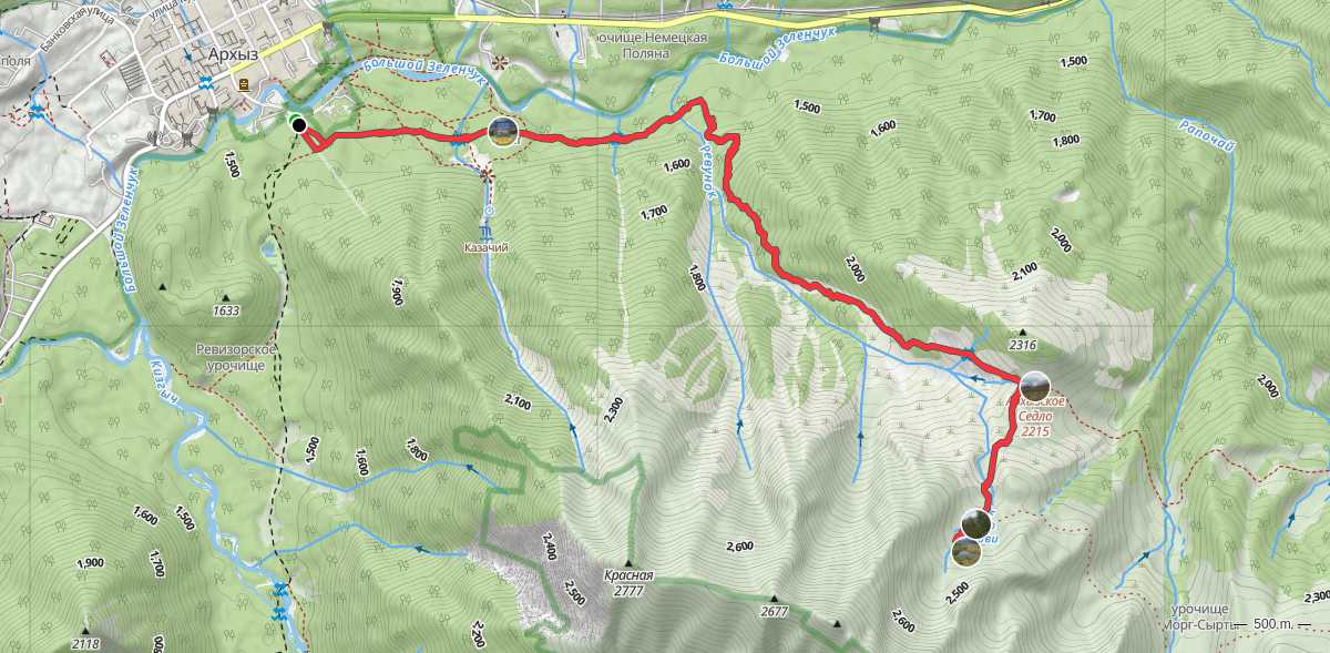 Карта маршрута