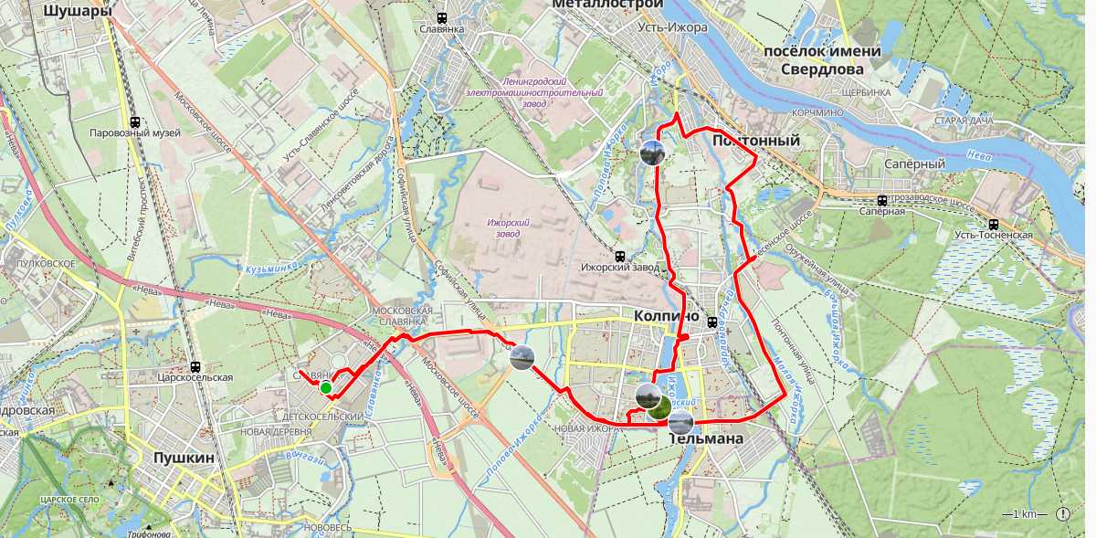 Route map