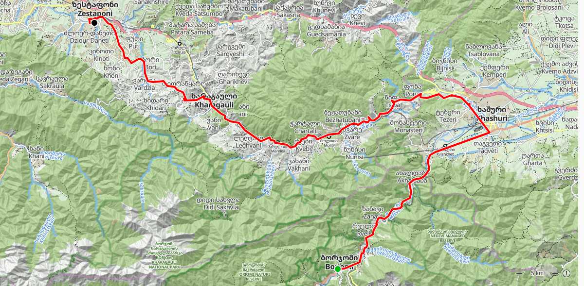 Route map