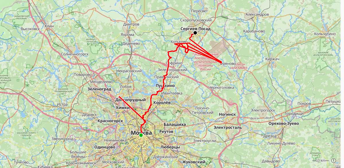 Route map